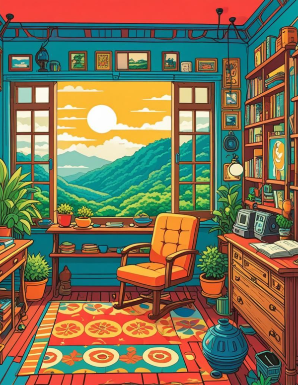_Colorful Room(Pop Art)