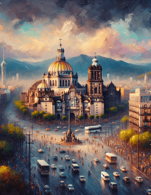 Cathedral (Oil Painting)