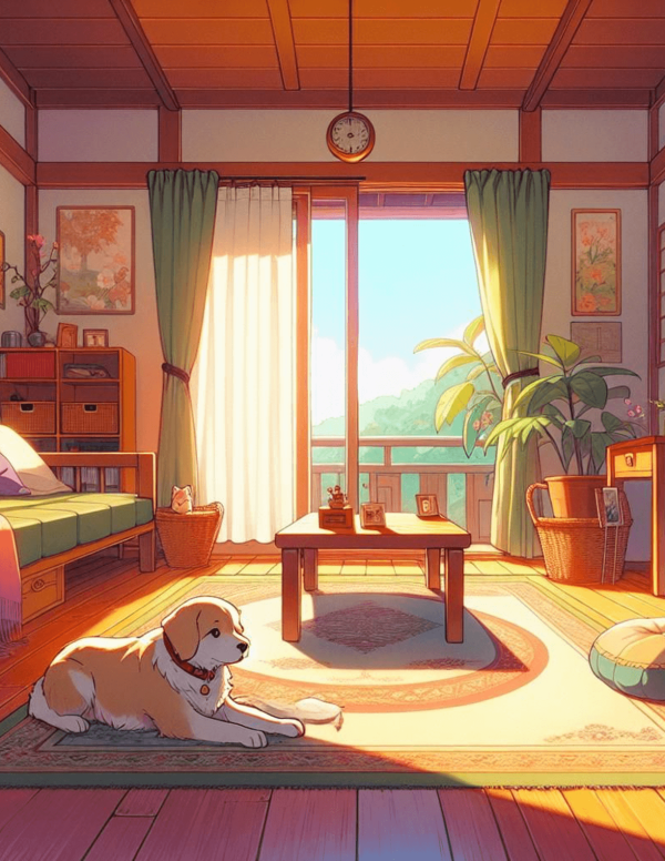 Dog At Home(Anime)