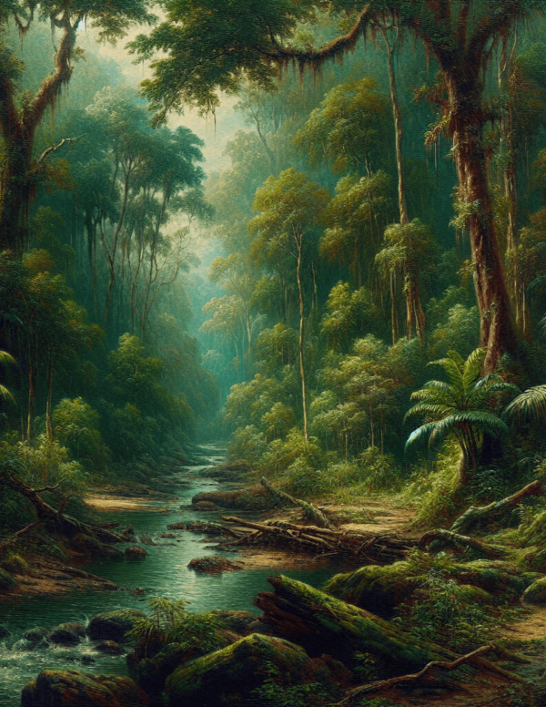 Jungle (Oil Painting)