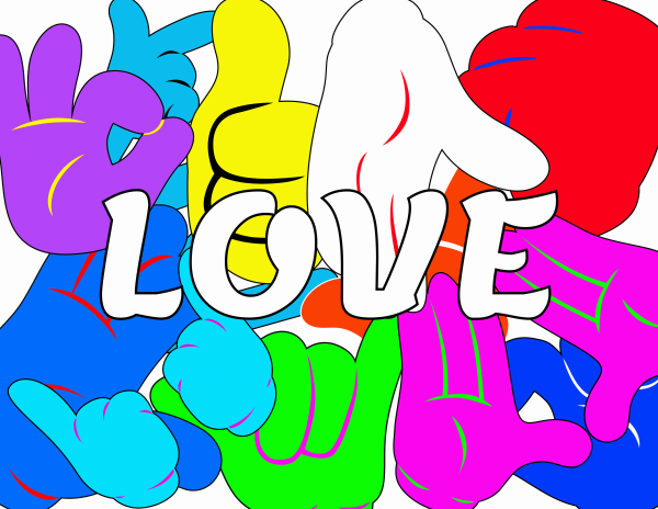 Loving Hands (Shapes and Colors)