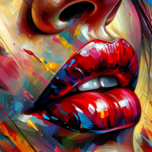 Painted Lips