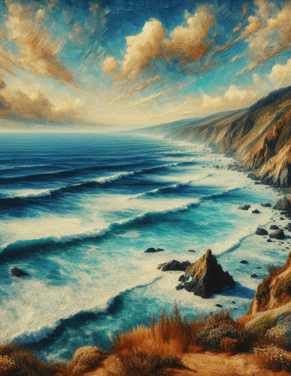 The Coast (Oil Painting)