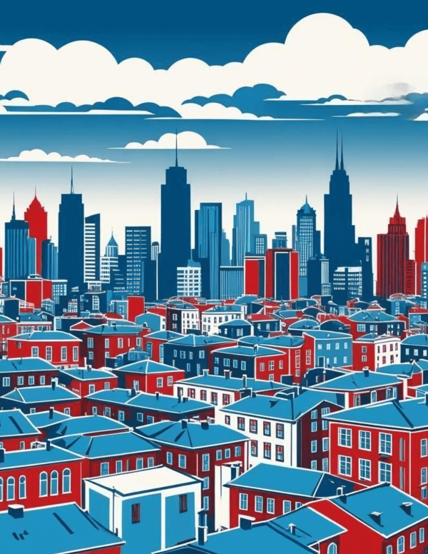 City Blues (Pop Art)