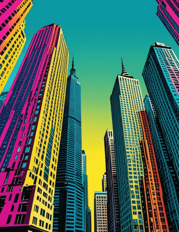 Colored City (Pop Art)
