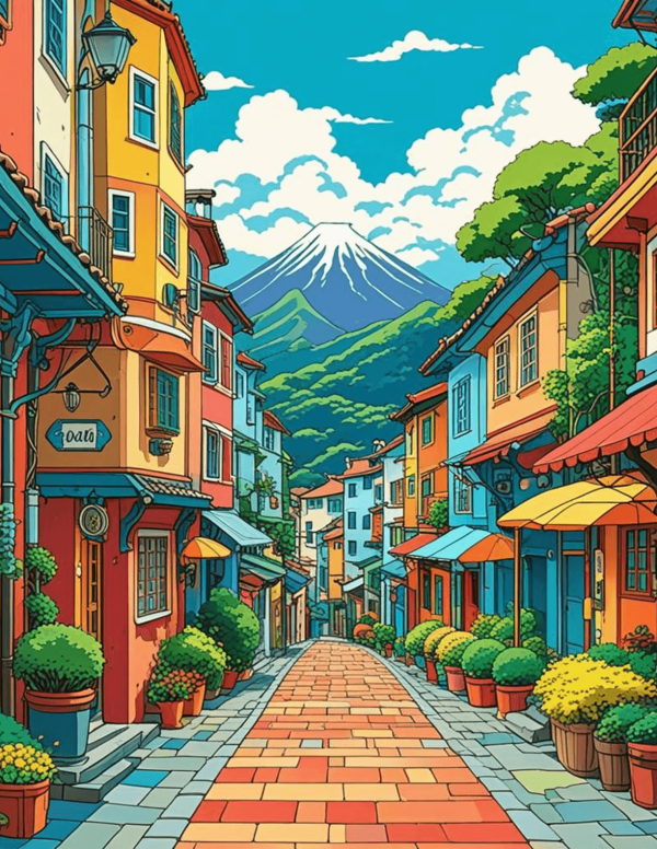 Down The Street (Pop Art)