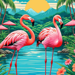 Flamingos