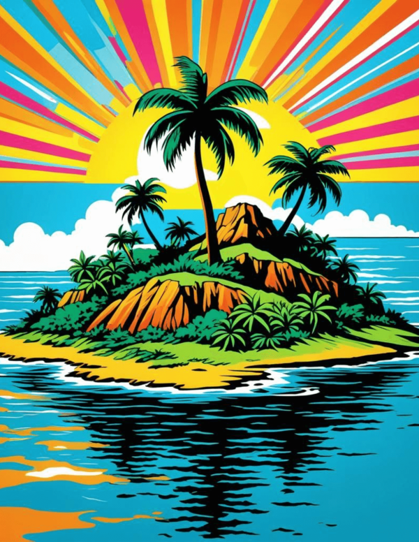 Green Island (Pop Art)