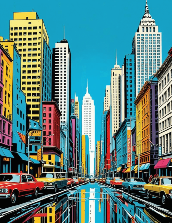 Into The City (Pop Art)