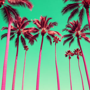 Pink Palms