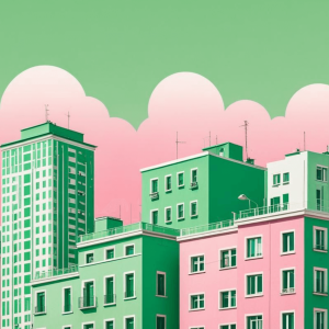Pink and Green
