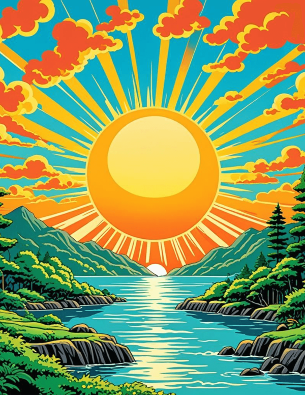 Powerful Light (Pop Art)