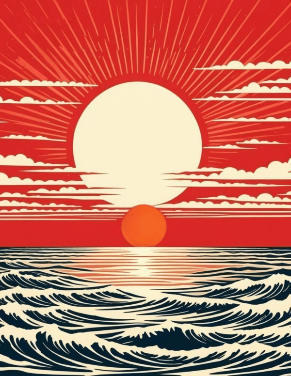 Rising Sun (Pop Art)