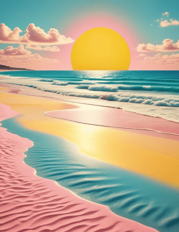 Sun Beach Day (Pop Art)