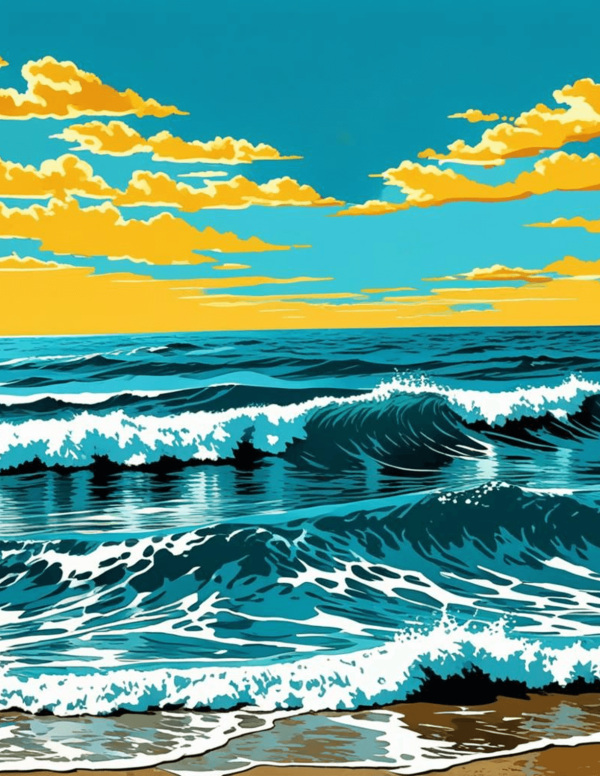 Waves (Pop Art)