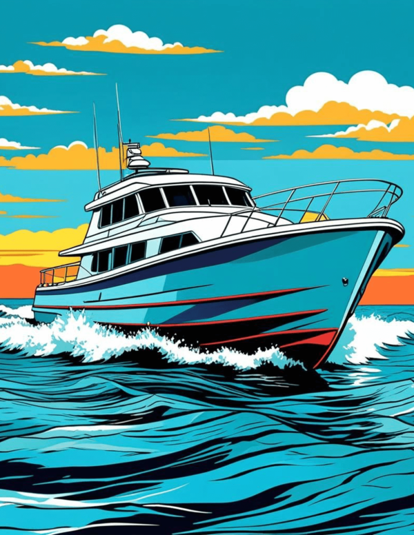 Yacht Time (Pop Art)